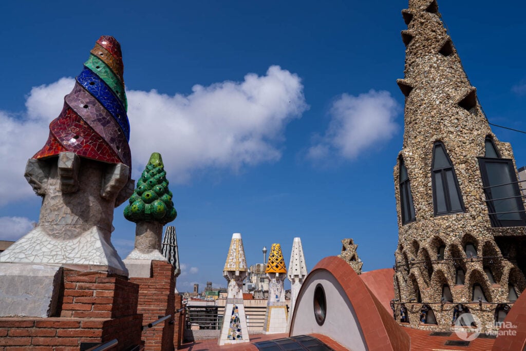Terraço do Palácio Guell, Barcelona