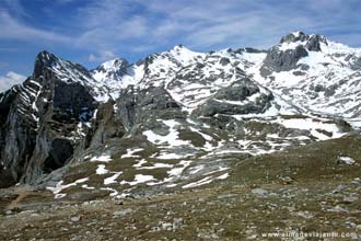 Os picos e o circo de Fuente Dé