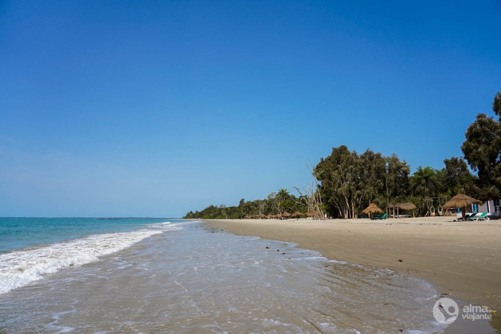 Praia de Bruce, ilha de Bubaque, Bijagós