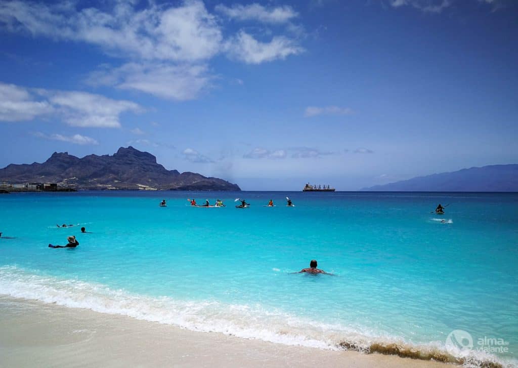 Praia da Laginha, Mindelo
