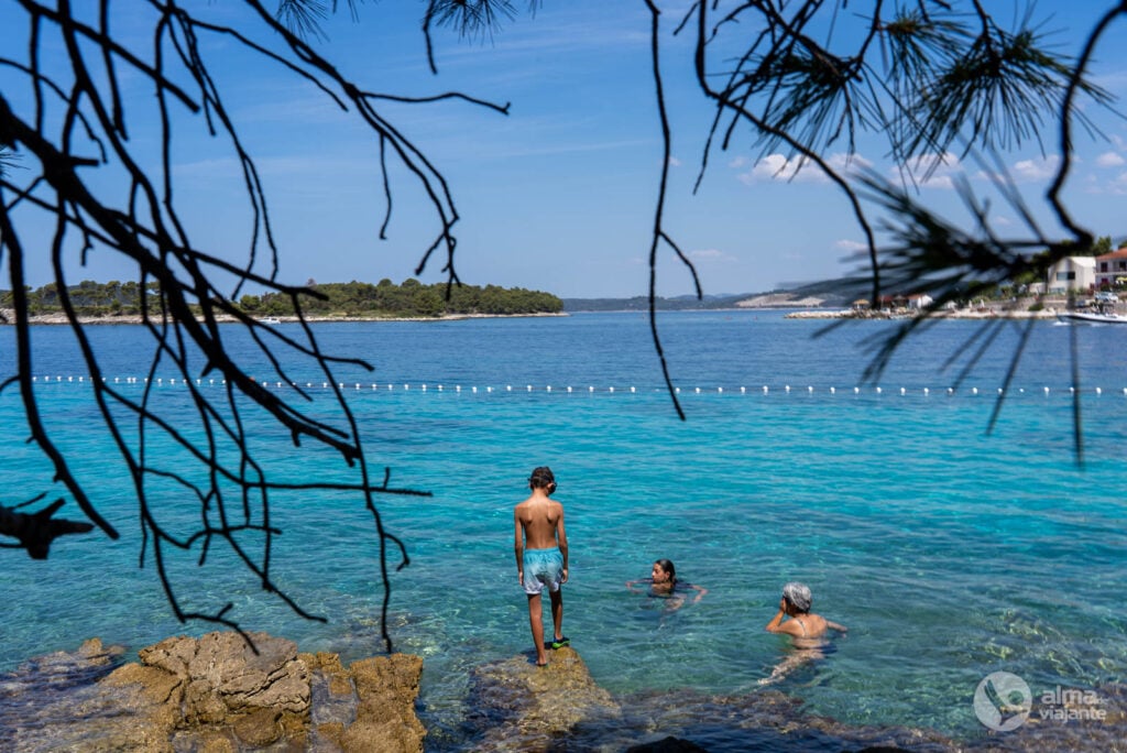 Praias de Solta Croácia