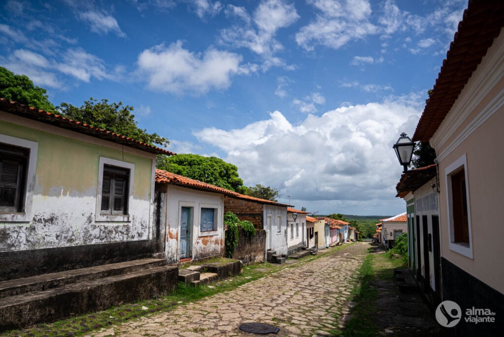 Visitar Alcântara: rua principal