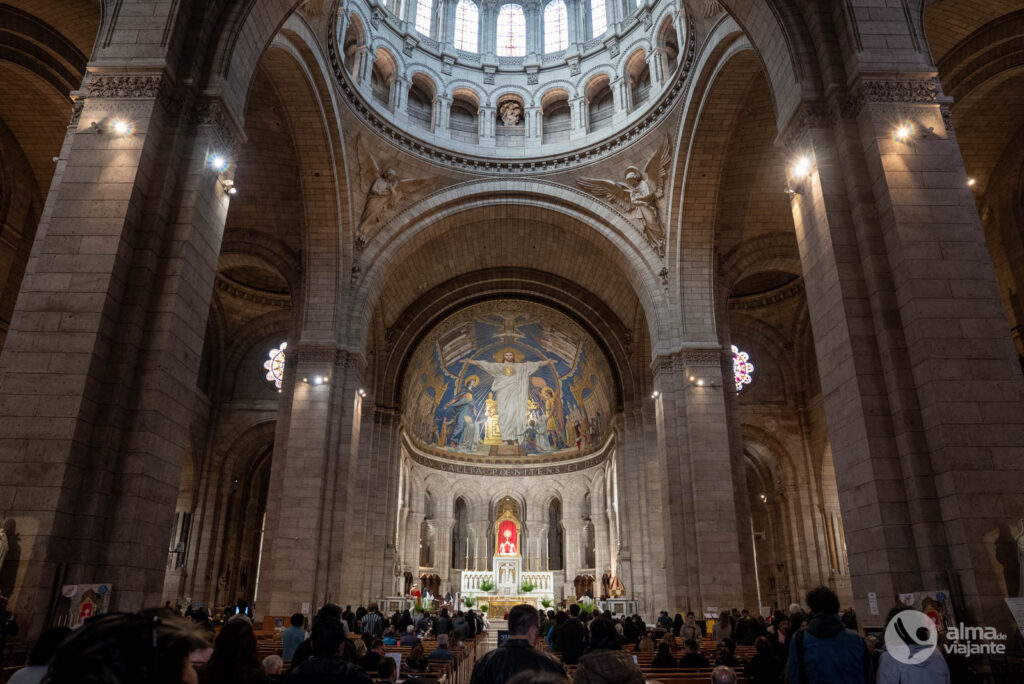 Interior da Basílica de Sacré-Coeur, Paris