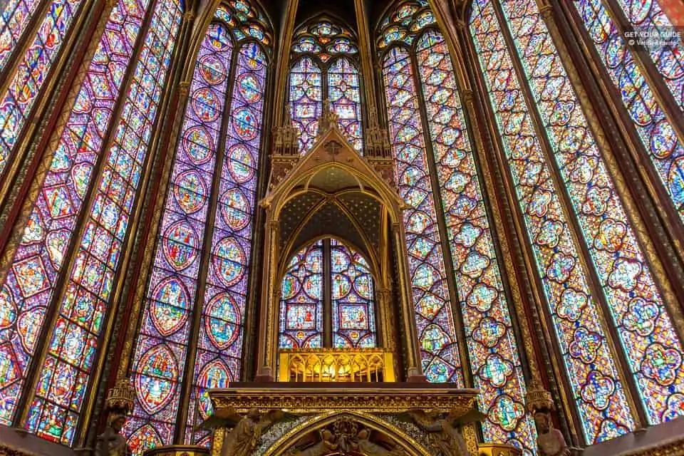Atrações em Paris: Sainte-Chapelle