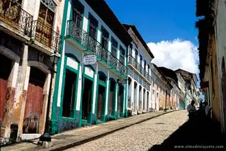 Ladeira no centro histórico de São Luís do Maranhão