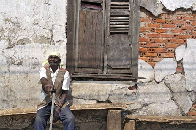 Chicharrinho, figura incontornável da roça Água Izé