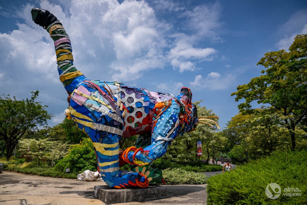 Visitar Singapura: Tigre de Sumatra, de Bordallo II