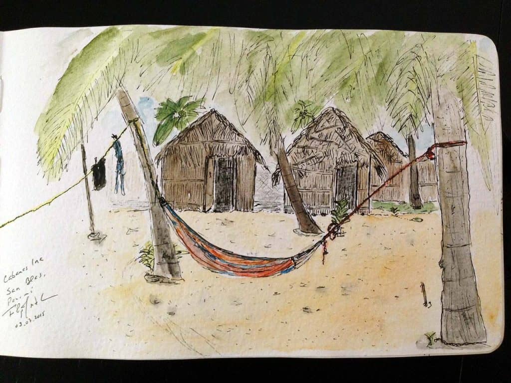 Sketch das Cabanas Ina, San Blás