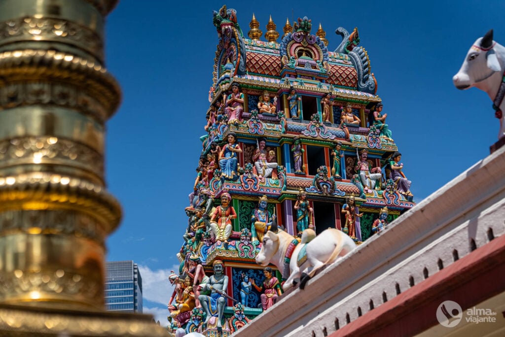 Visitar Singapura: Templo Sri Mariamman, em Chinatown