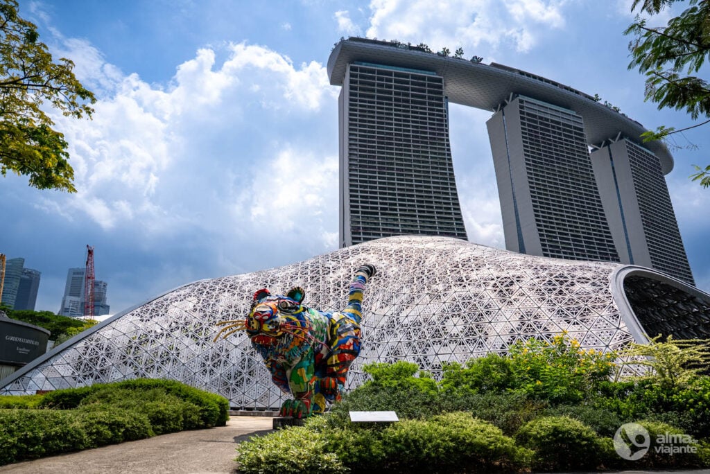 O que ver em Singapura: Tigre de Sumatra, de Bordallo II