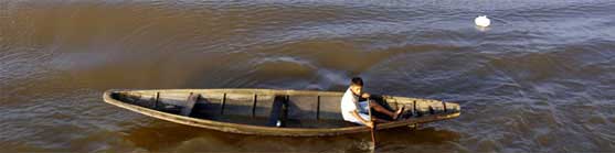 Viagens pelo rio Amazonas, Brasil - Volta ao Mundo