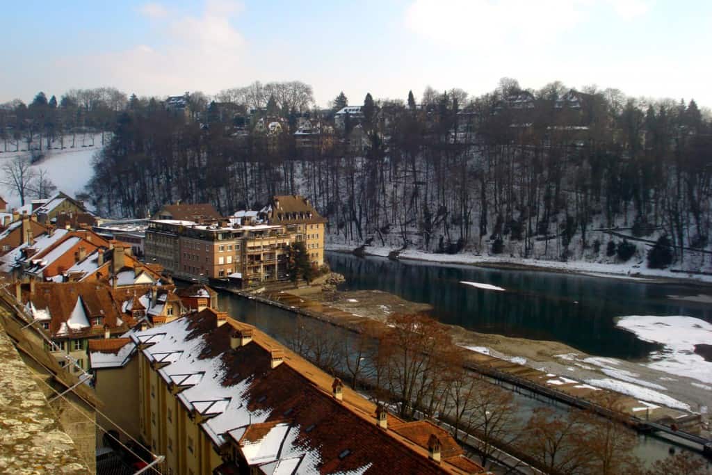 Vista da Catedral de Berna