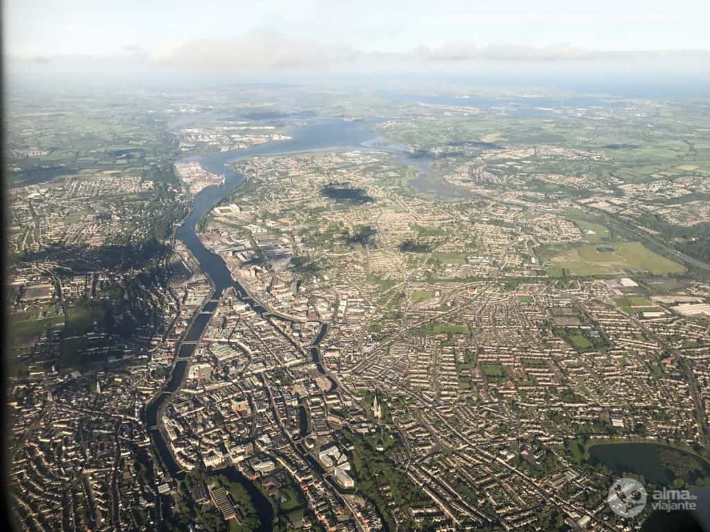 Vista aérea de Cork
